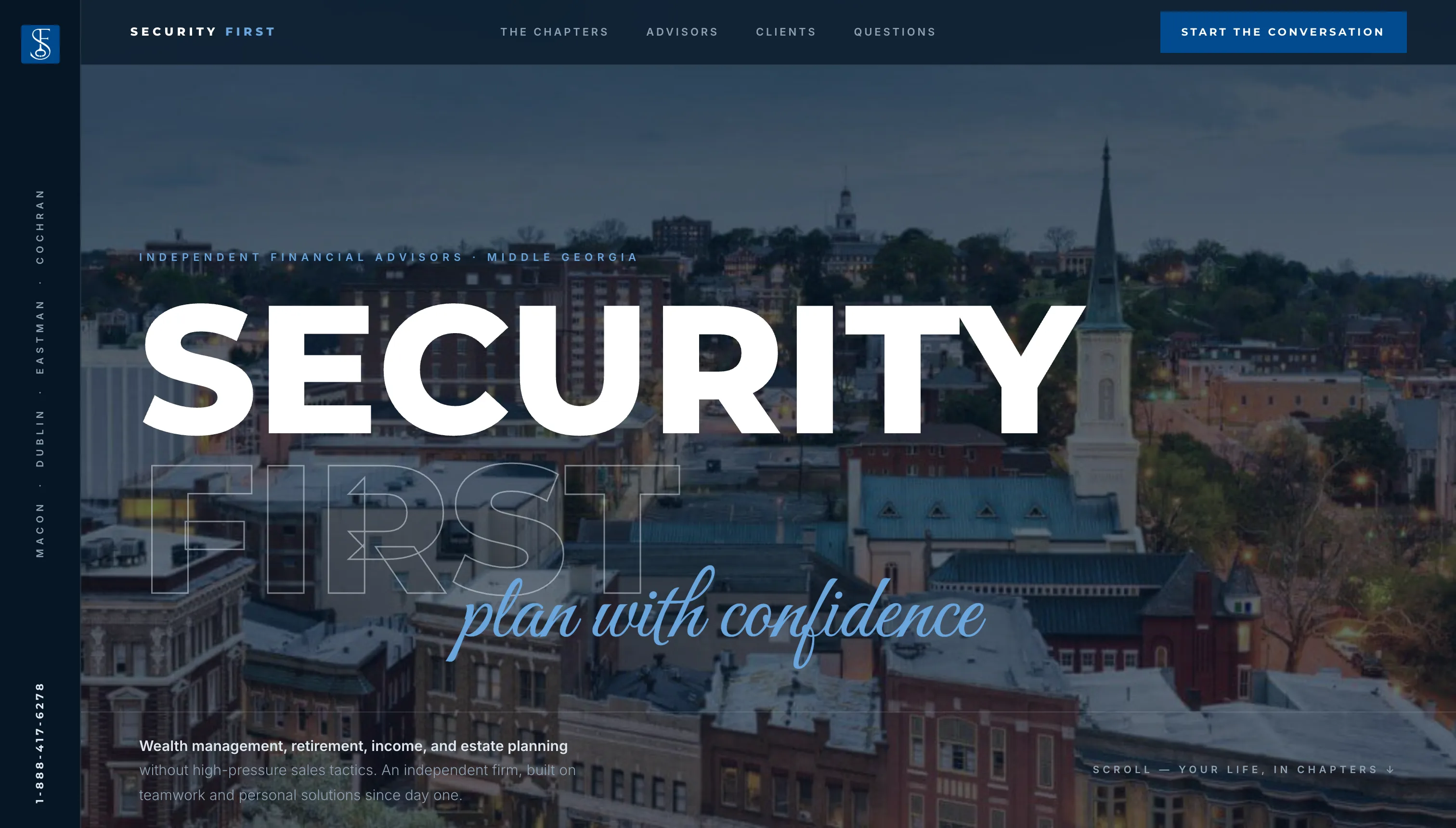 Security First Asset Management project preview